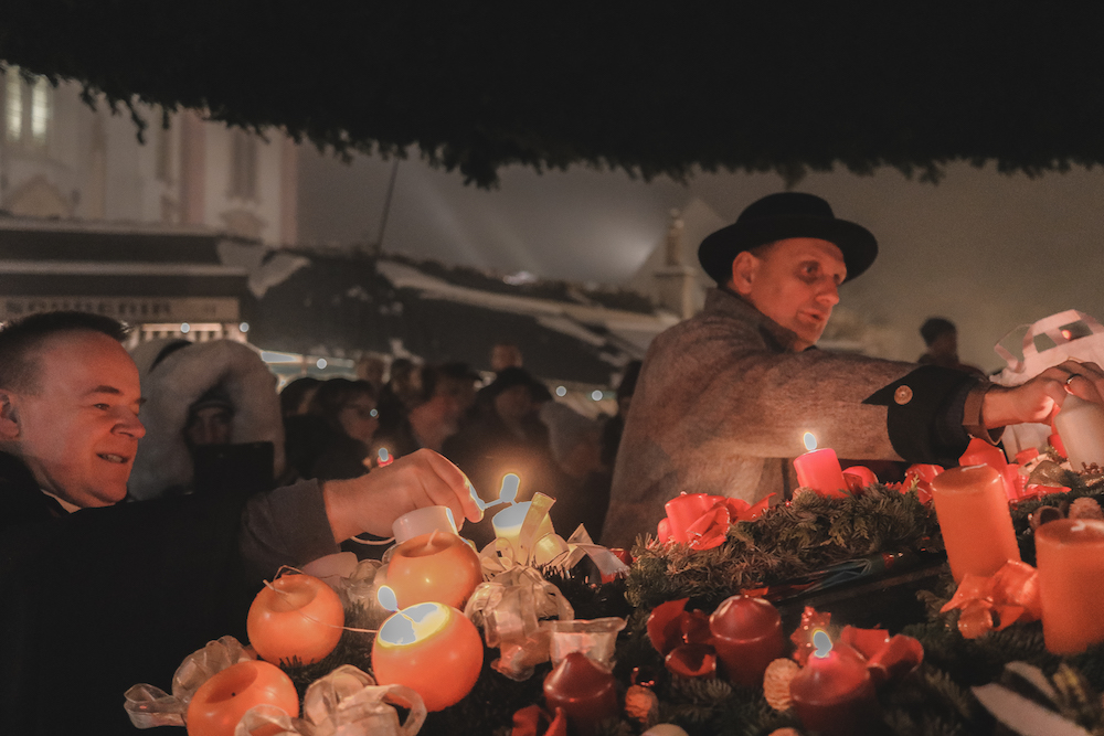 Segnung des Mariazeller Adventkranzes