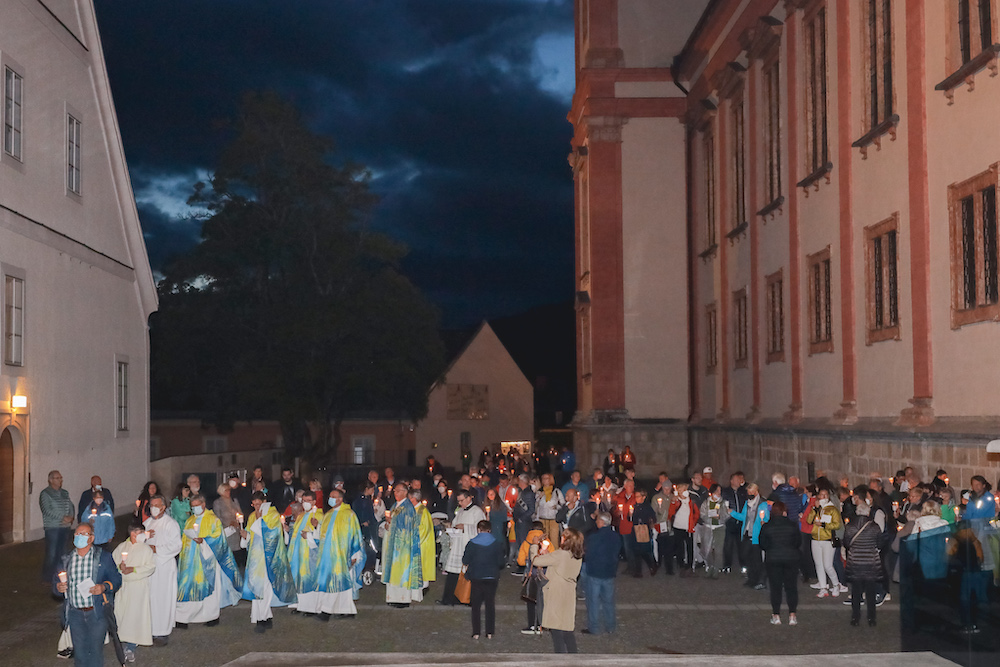 Lichterprozession Kroatenwallfahrt