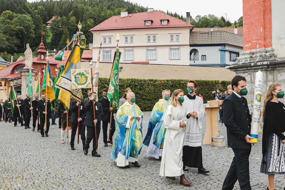 NÖ Bauernbund reell und virtuell auf Wallfahrt in Mariazell