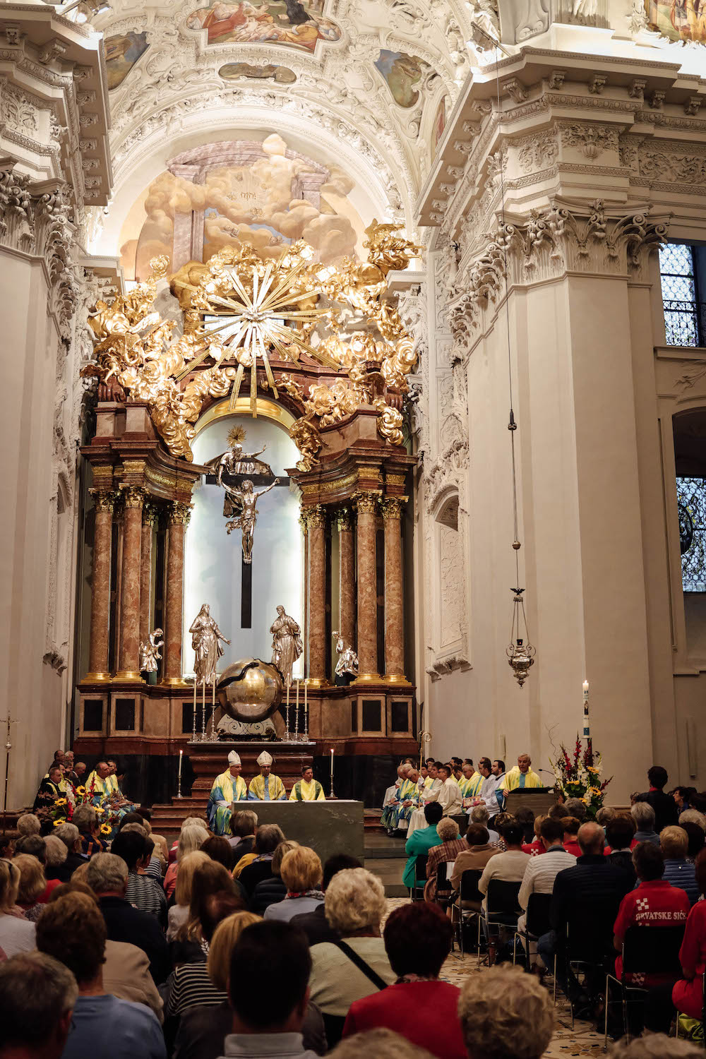 Bilder d. Festmesse, Lichterprozession