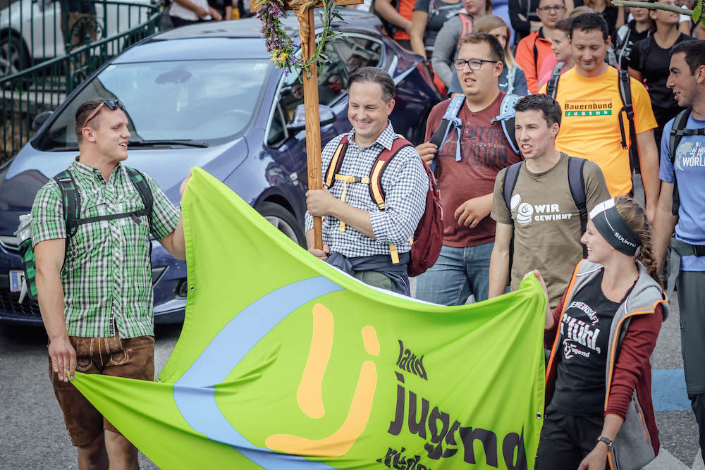 EInzug Landjugend NÖ Bauernbundwallfahrt