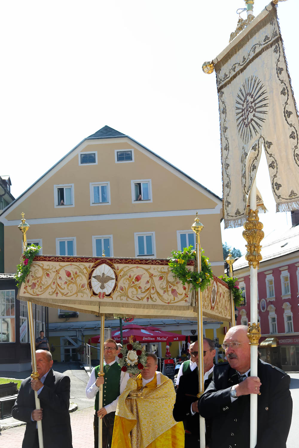 Festmesse und Prozession zu Fronleichnam 2019 Mariazell