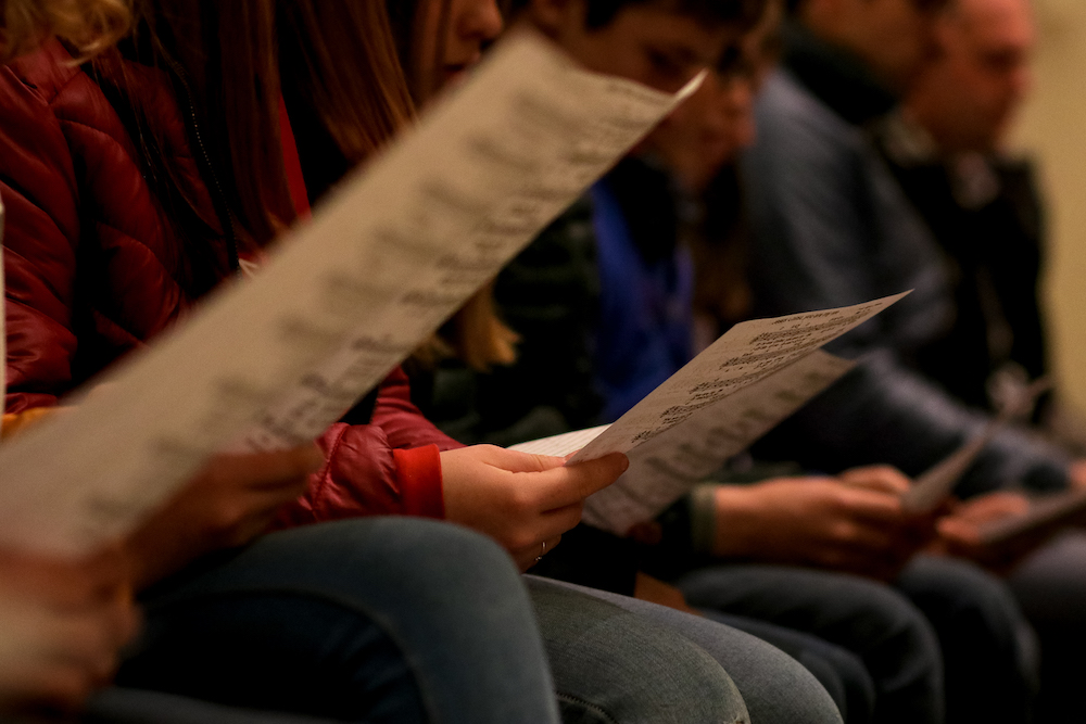 Die Feier der Osternacht 2019 Basilika Mariazell