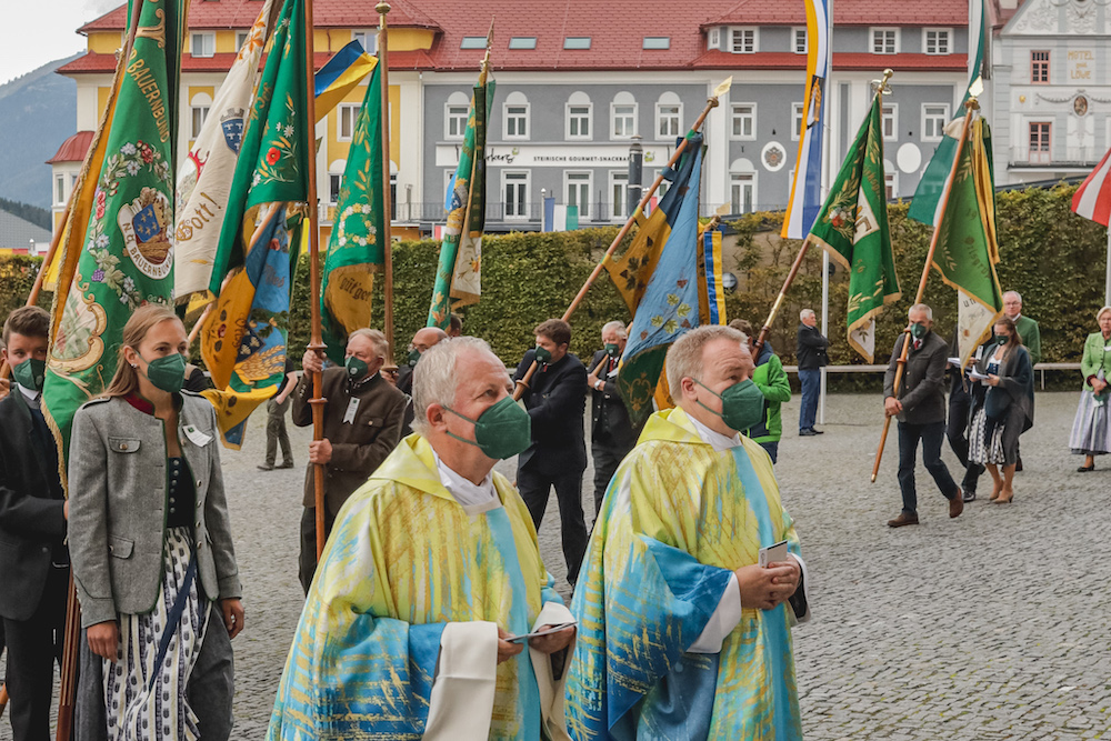 NÖ Bauernbund reell und virtuell auf Wallfahrt in Mariazell