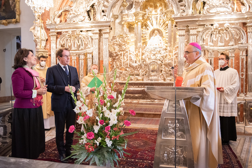 Überreichung Gregoriusorden Komtur