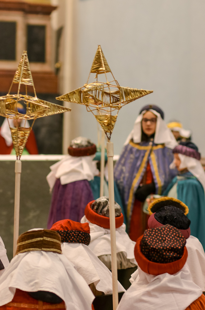 Sternsingermesse am Dreikönigstag in der Basilika 2019
