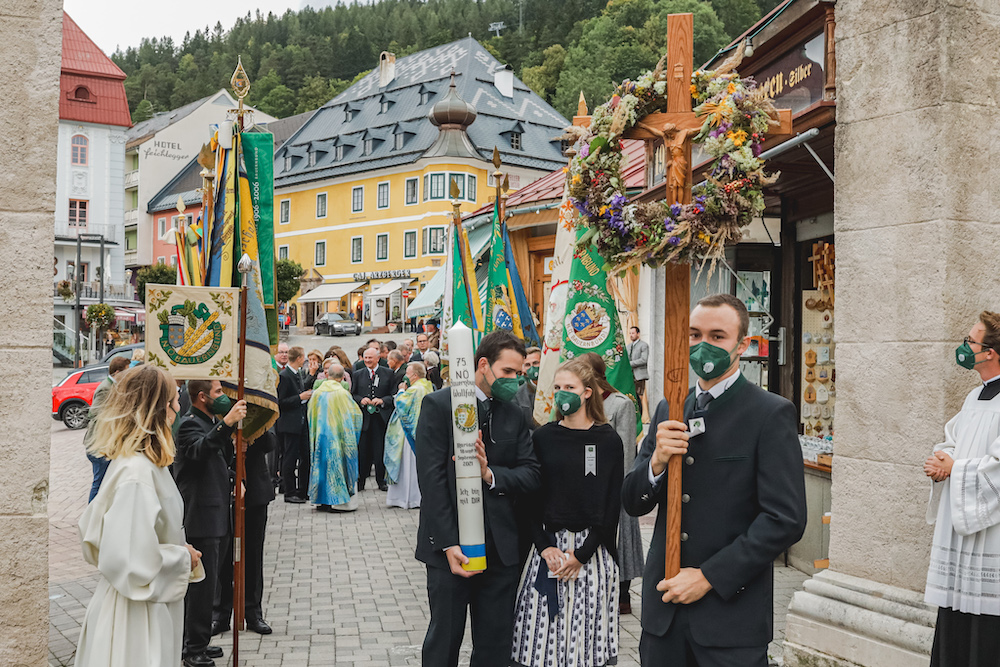 NÖ Bauernbund reell und virtuell auf Wallfahrt in Mariazell