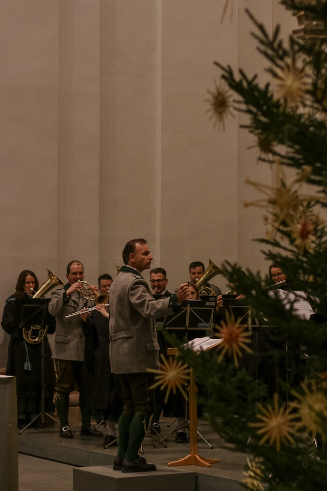 Weihnachtsblasen der Stadtkapelle Mariazell 2018 in der Basilika 