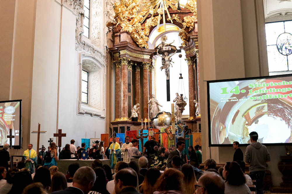 14. Steirische Lehrlingswallfahrt 2019 Basilika Mariazell