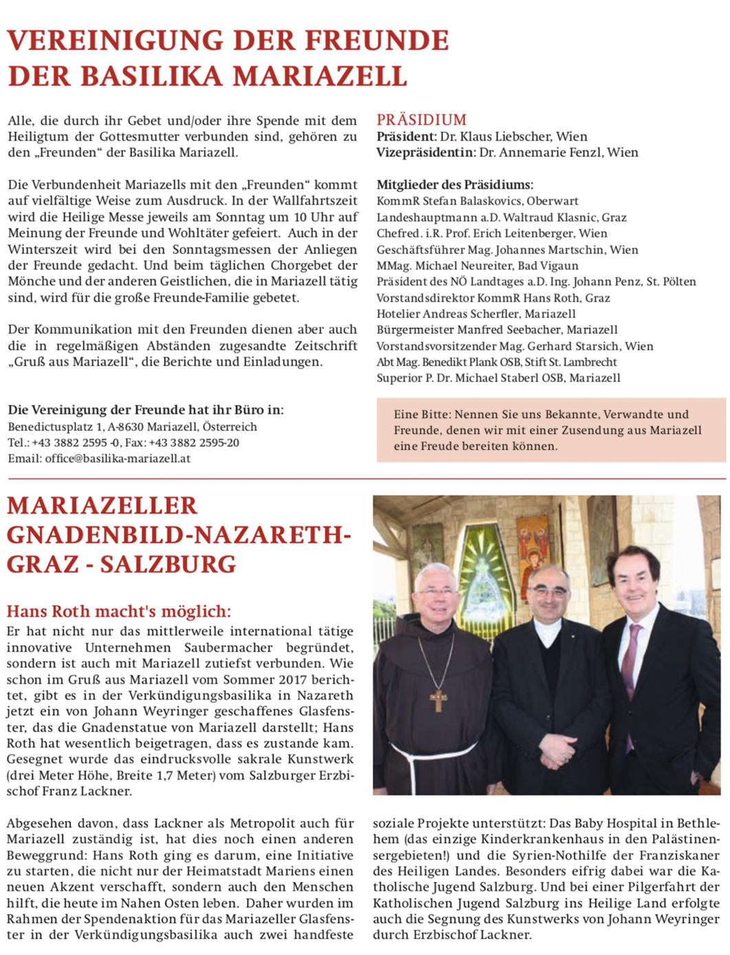 Gruß aus Mariazell - Frühling 2018