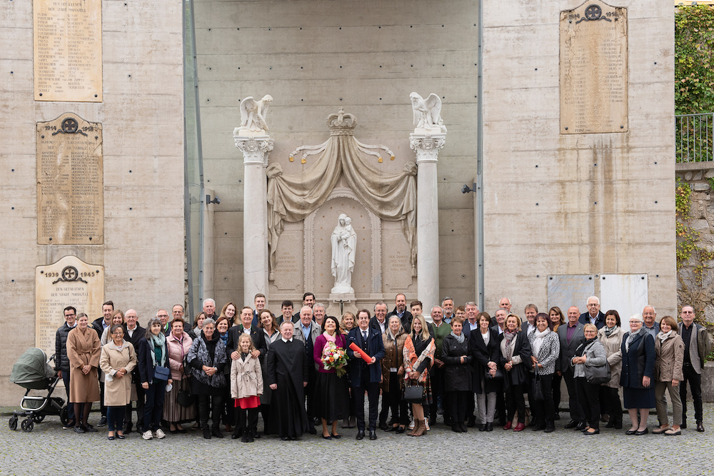 Überreichung Gregoriusorden Komtur