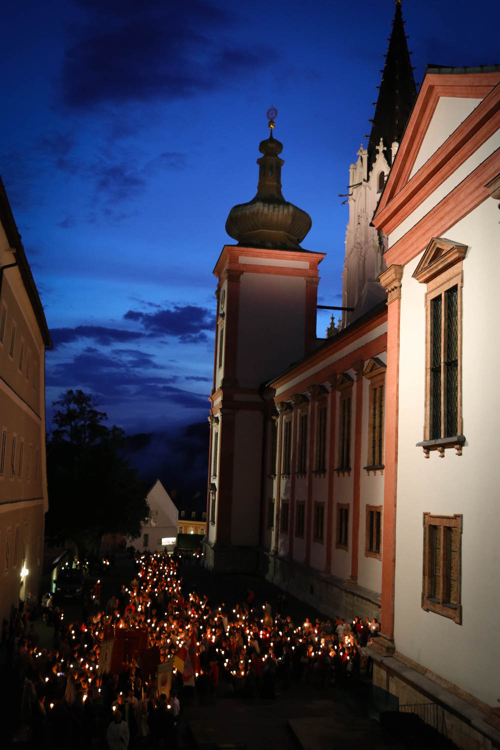 Bilder d. Festmesse, Lichterprozession