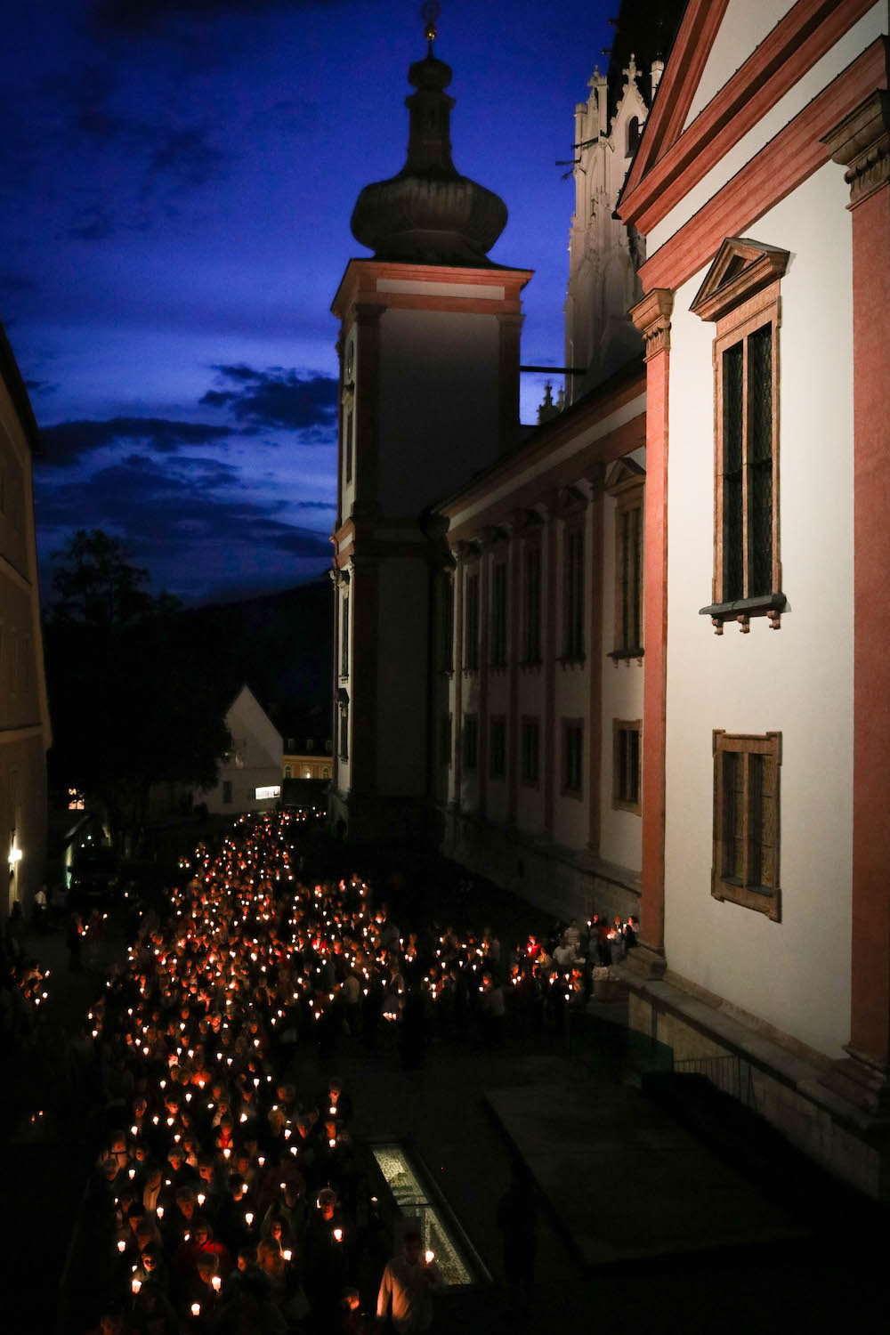 Bilder d. Festmesse, Lichterprozession